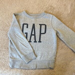 GAP Kids Classic Gray Logo Sweatshirt